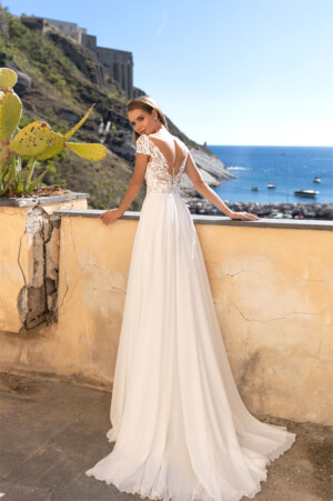 Rückseite Kleid Schmale A-Linie